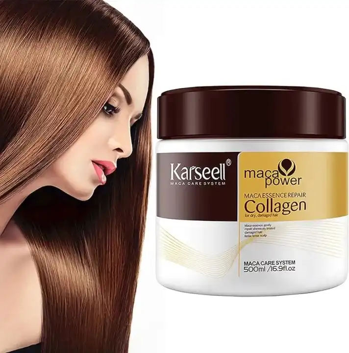 Professional Karseell Hair Mask Collagen Hair Treatment Deep Repair Conditioning