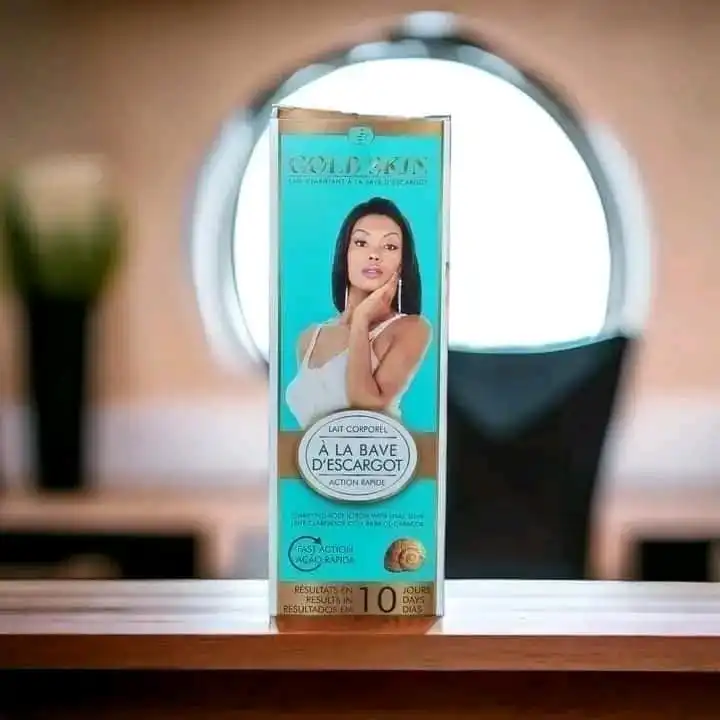 Gold Skin Clarifying Body Lotion with Snail Slime, Hydroquinone-Free 250ml