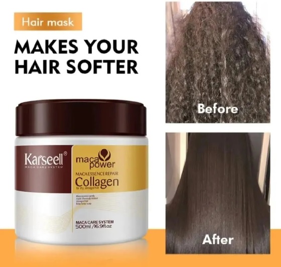 Professional Karseell Hair Mask Collagen Hair Treatment Deep Repair Conditioning