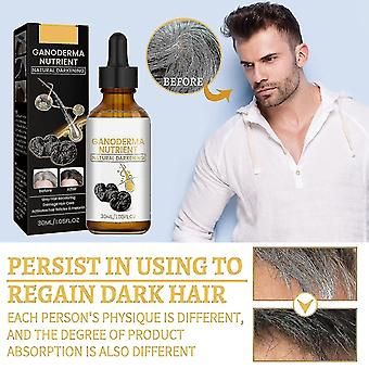 Ganoderma Hair Blackening Serum 30ml Anti-Grey Hair for Healthier and Thicker Hair